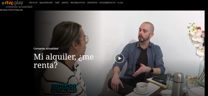 Reportaje sobre la situación de los alquileres sociales en España